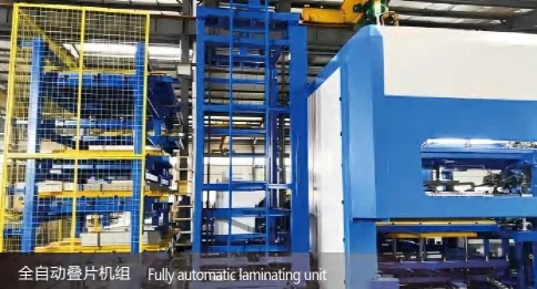 Transformer Fully automatic laminating unit Transformer Fully automatic laminating unit